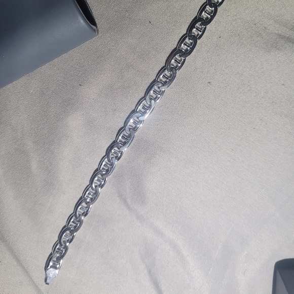 8.5" sterling silver. 925 8mm - Picture 2 of 5